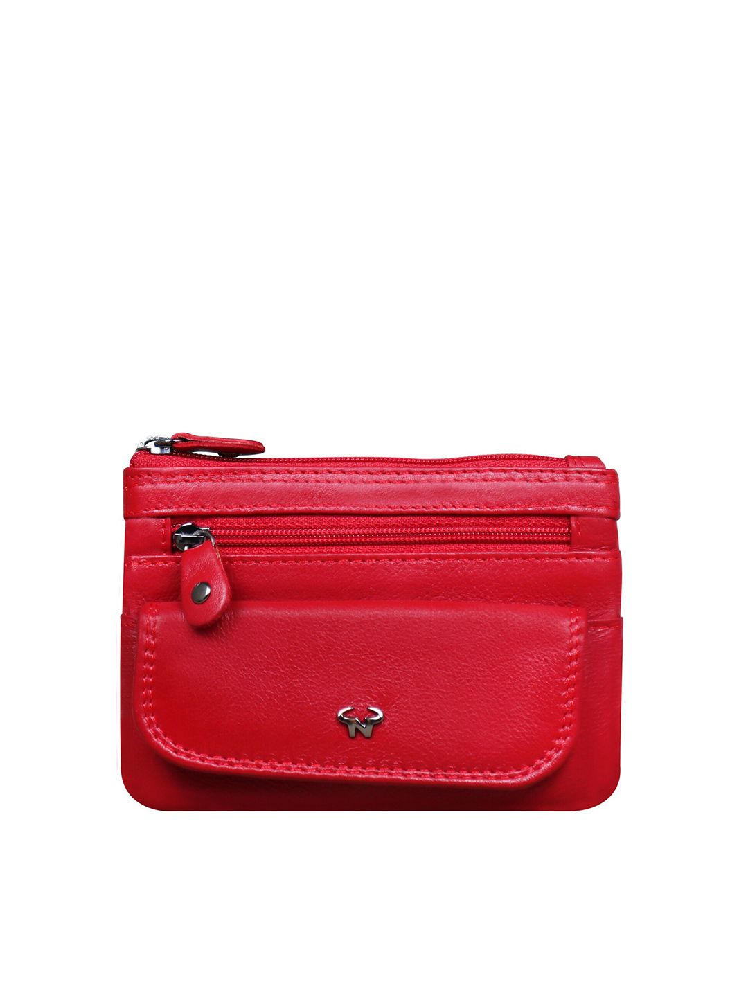 CALFNERO Unisex Textured Leather Zip Around Wallet-picture-21