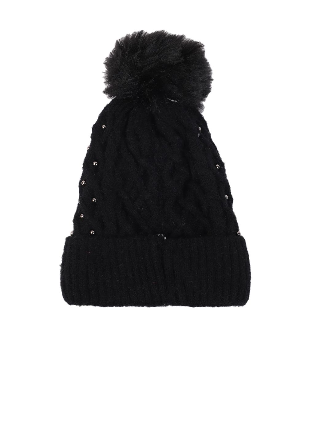 ELLIS Women Black Acrylic Caps-picture-29