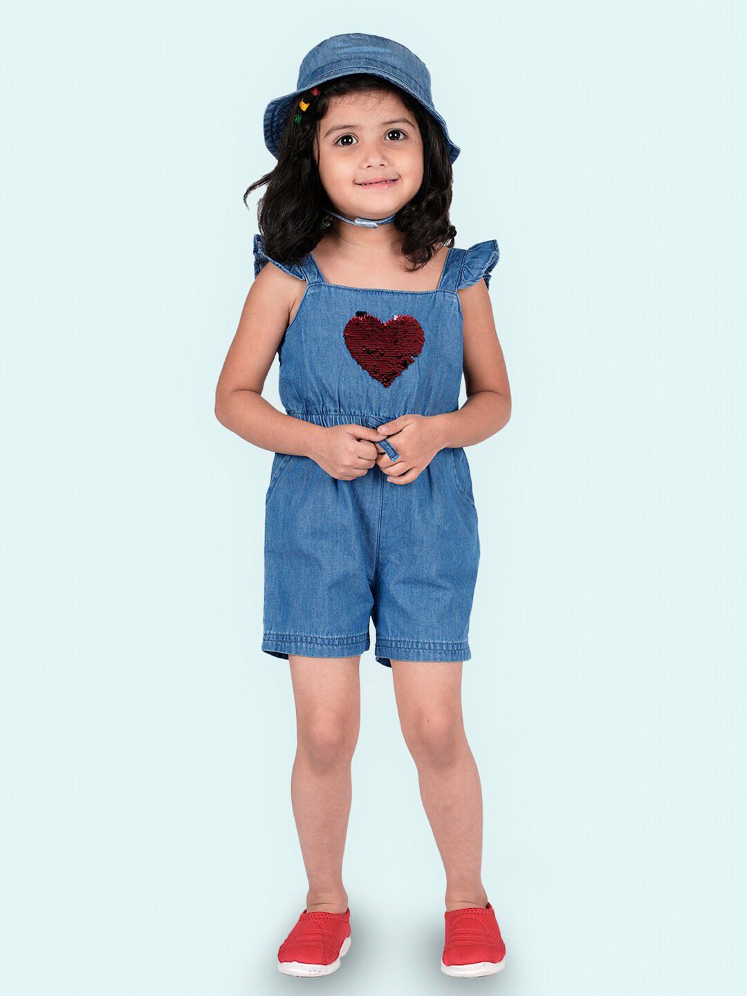 Zalio Girls Cotton Jumpsuit-picture-57