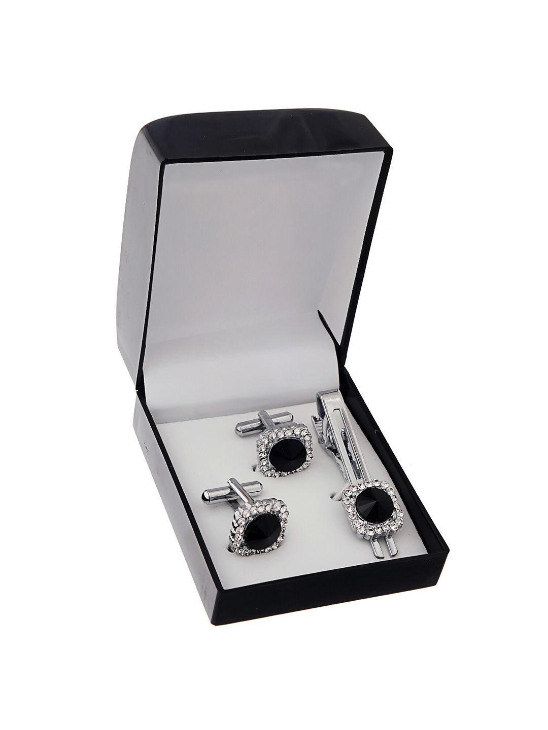 LUCKY JEWELLERY Silver Plated Cufflink-picture-17