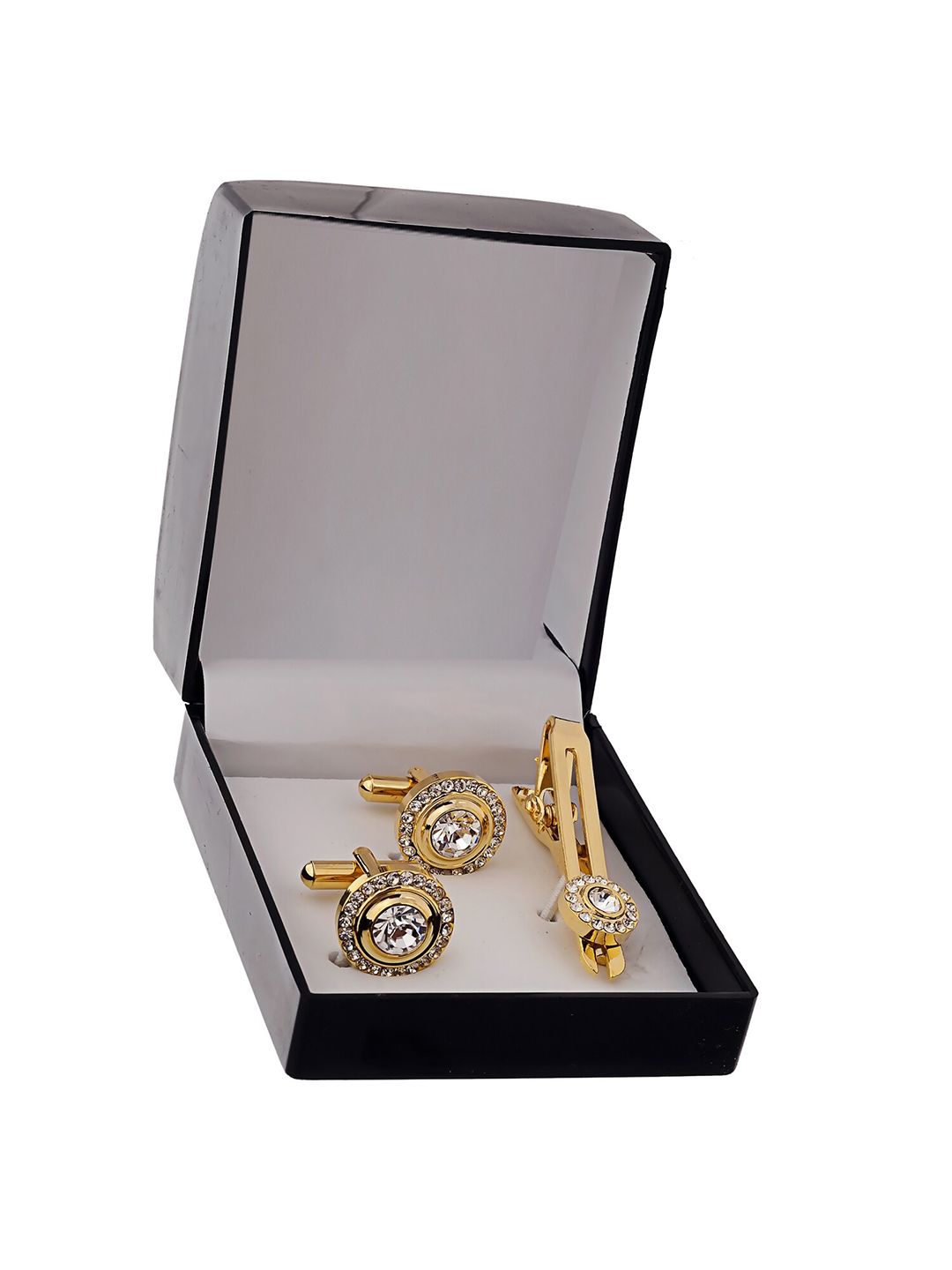 LUCKY JEWELLERY Gold Plated Cufflink-picture-38