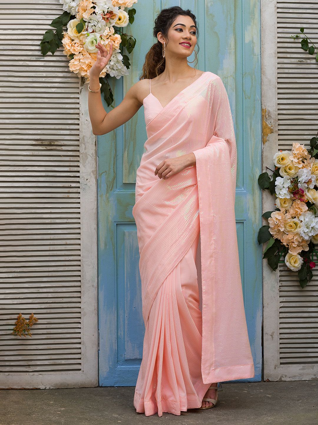 Floral Saree - Buy Floral Print Saree Online At Best Price – Koskii