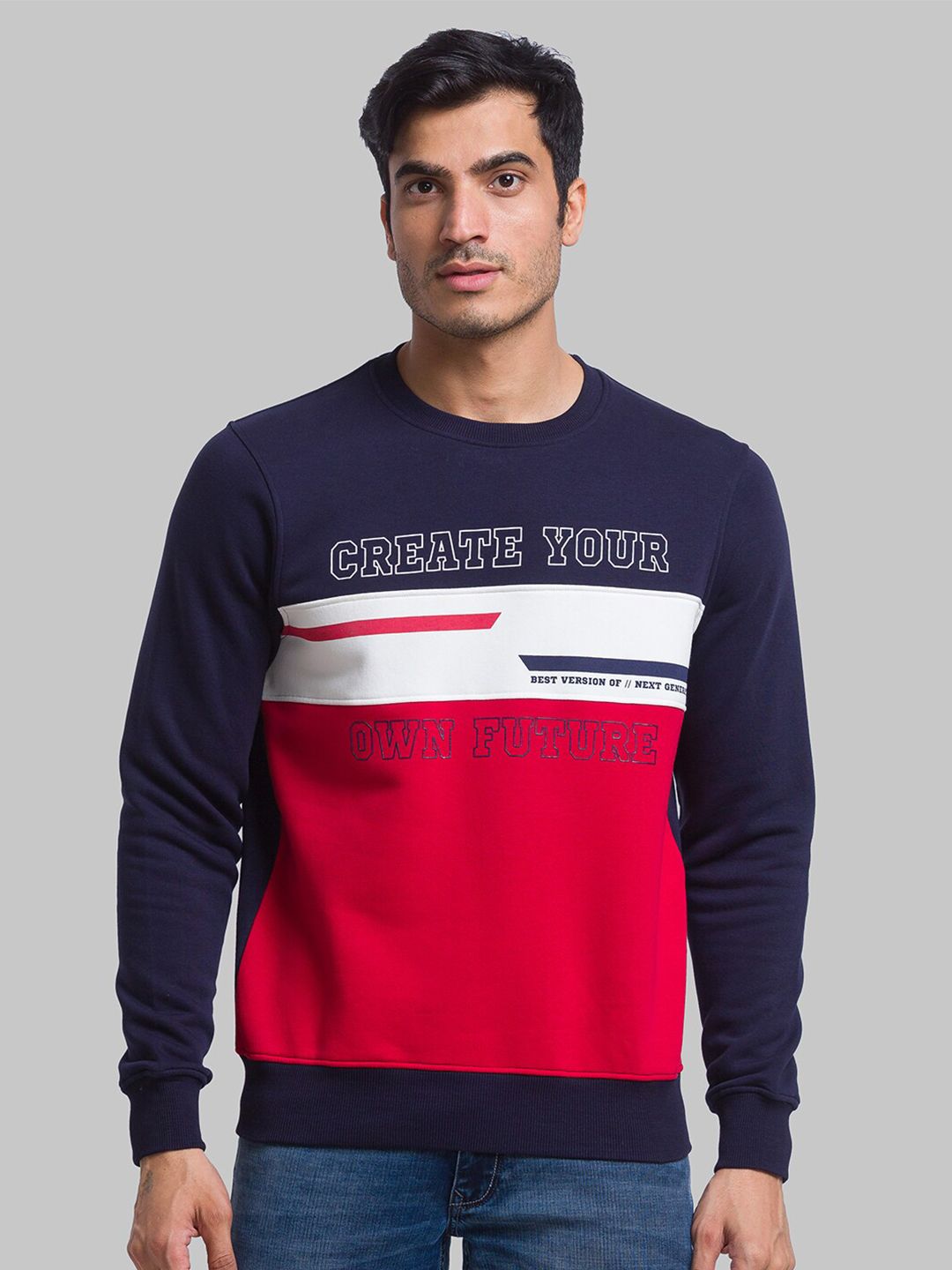 Parx Men Typography Printed Sweatshirt-picture-56