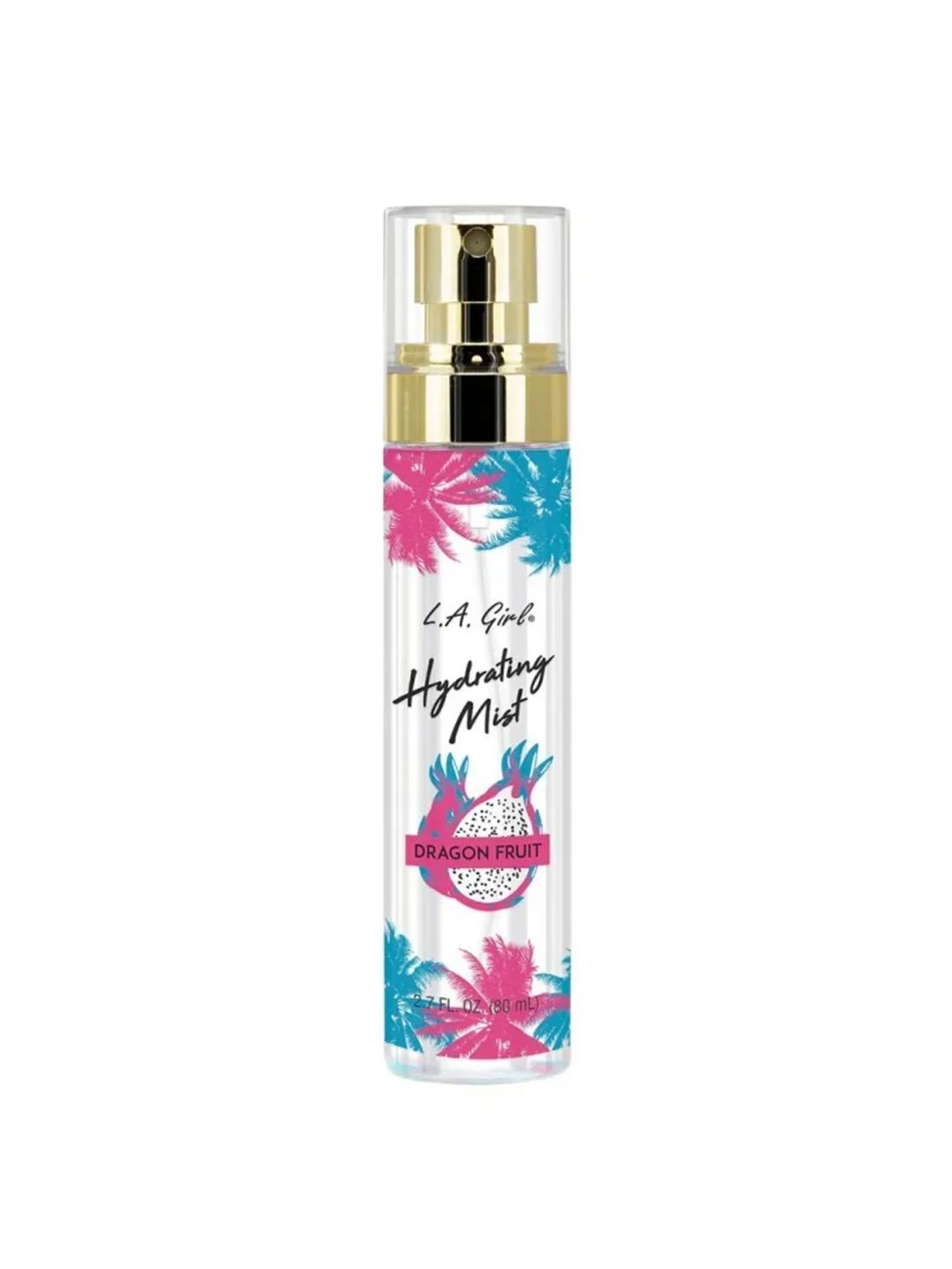 L.A Girl Lightweight Hydrating Face Mist Primer Spray with Rose Water 80 ml - Dragon Fruit-image-17