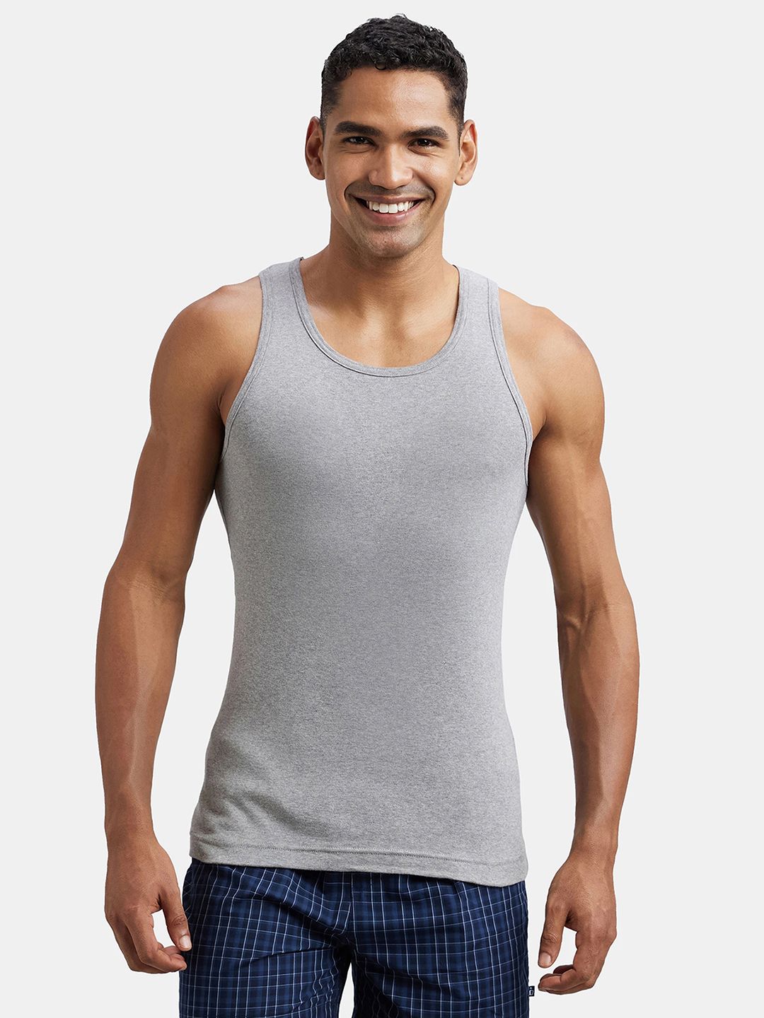 Jockey Combed Cotton Ribbed Sleeveless Vest with Extended Length for Easy Tuck FP04-picture-26