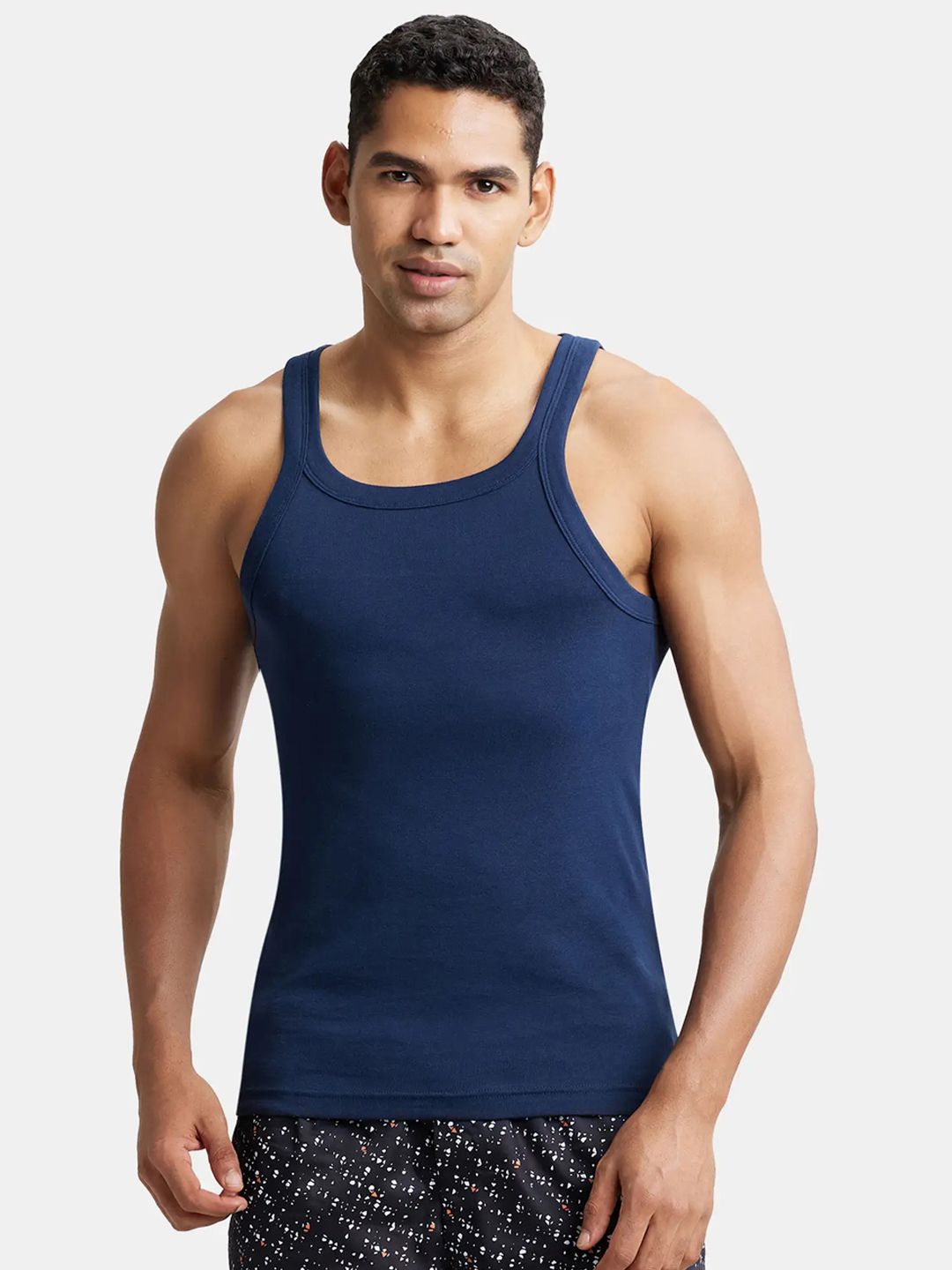 Jockey Men Super Combed Cotton Gym Vest US26-picture-31