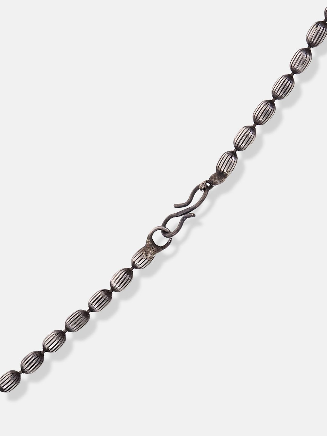 ATIBELLE Silver-Plated Oxidised Necklace