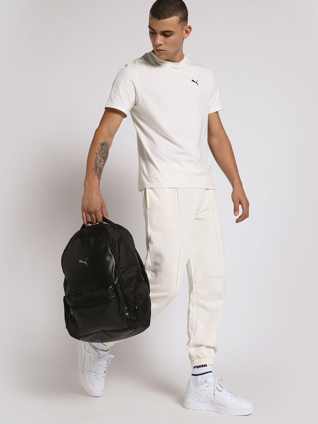 Puma Unisex Black Backpacks