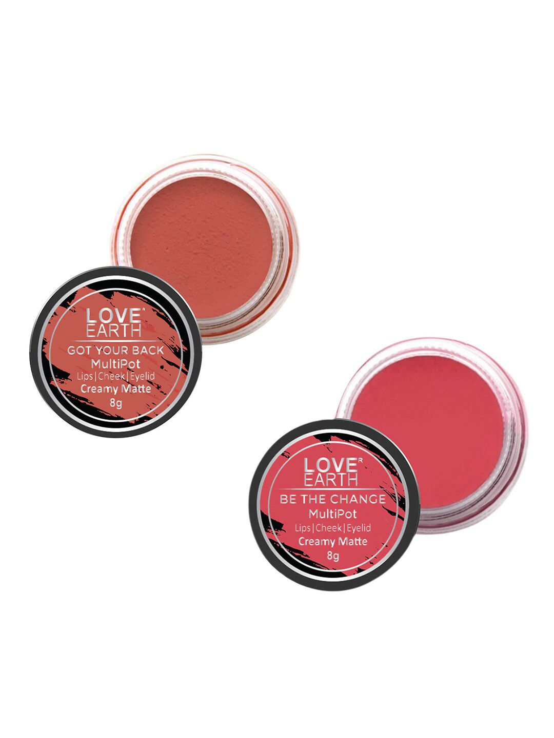 LOVE EARTH Set of 2 Creamy Matte Lip & Cheek Tint 8 g Each - Got Your Back & Be The Change-picture-12