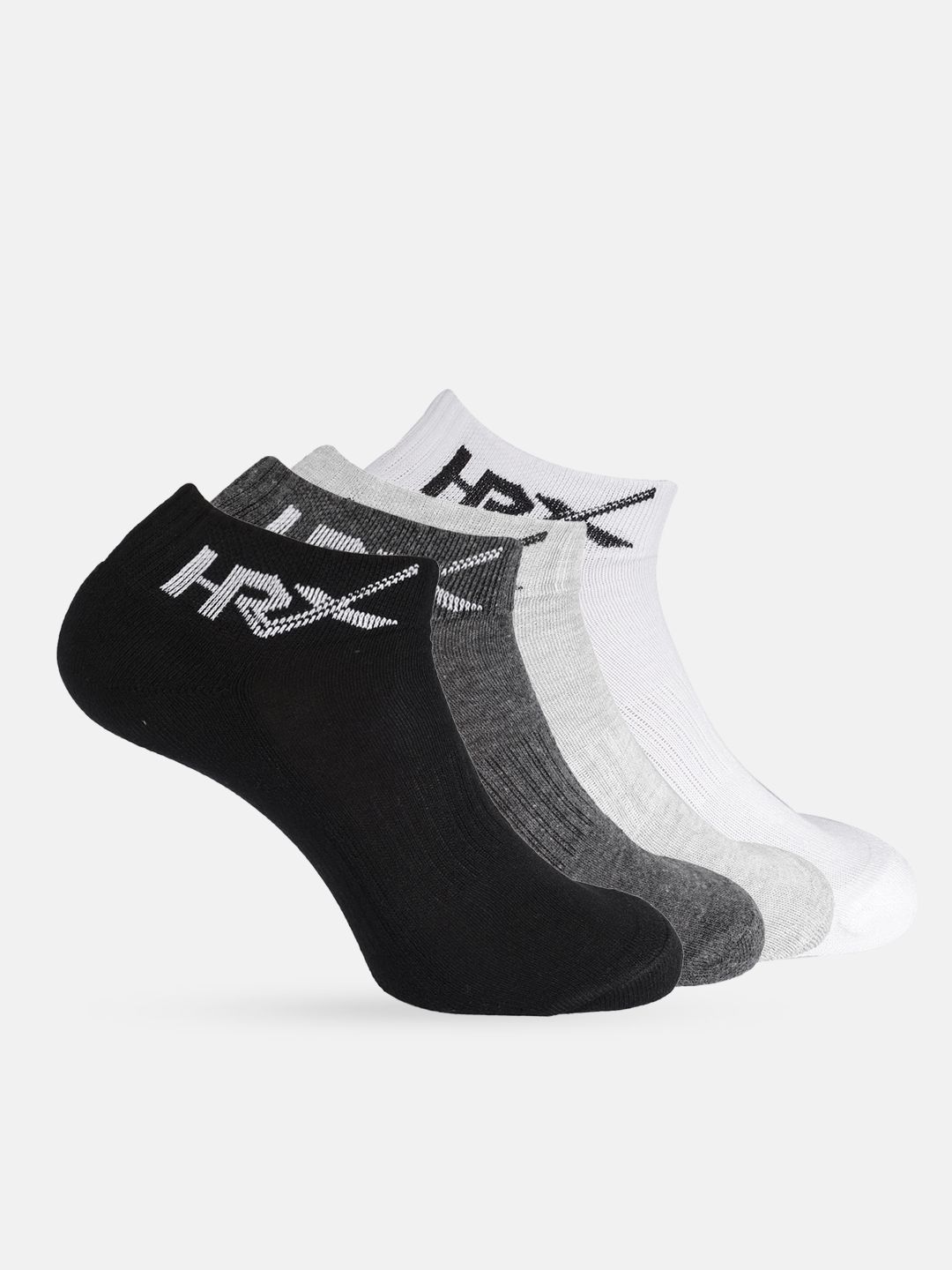 HRX by Hrithik Roshan Men Pack of 4 Ankle Length Socks-image-38