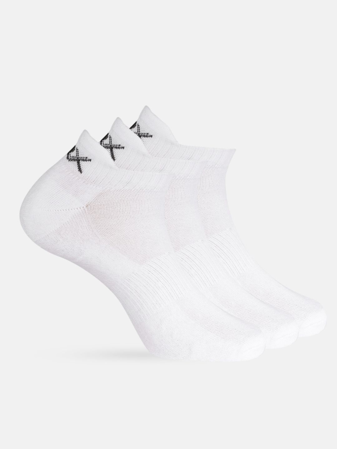HRX by Hrithik Roshan Men Pack of 3 Patterened Ankle Length Socks-image-34