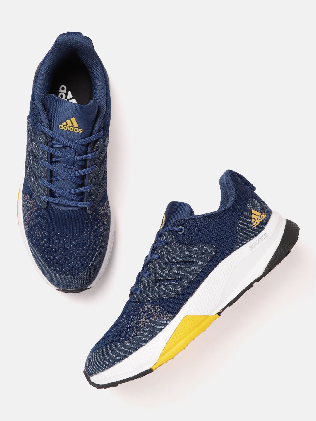 ADIDAS Men Woven Design Evolve Run Shoes