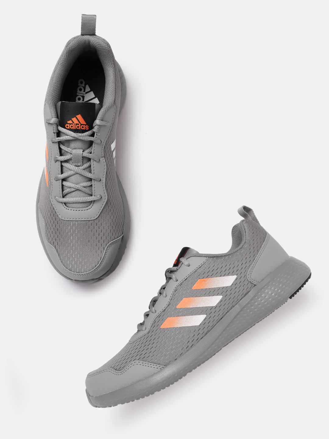 ADIDAS Men Woven Design Restound Running Shoes