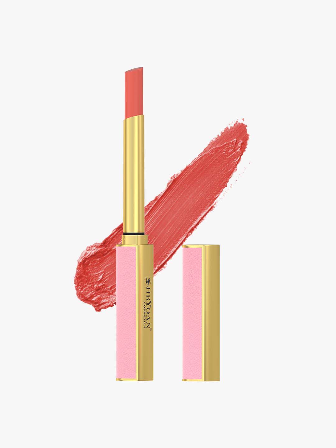 SHRYOAN Matte Long Lasting Weightless Lipstick 3.5 g - Caramel Nude 15-image-13