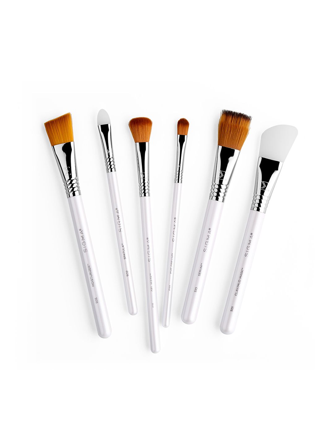 Sigma Beauty Skincare Brush Set - White-picture-13