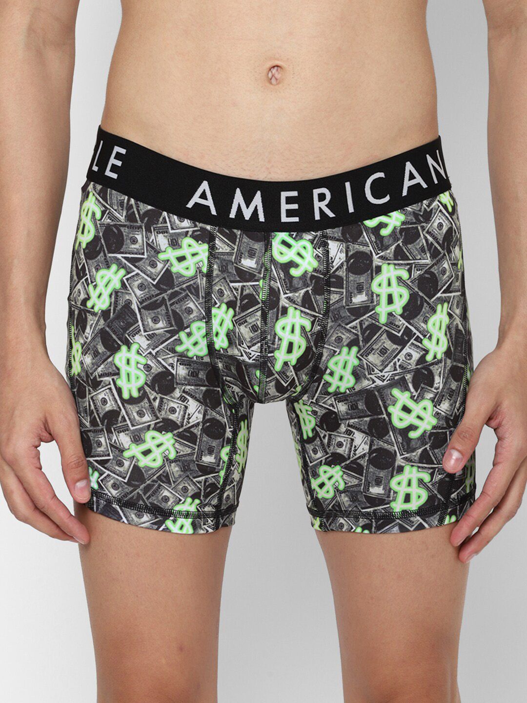 American Eagle Outfitters Multicolor Graphic Print Trunks