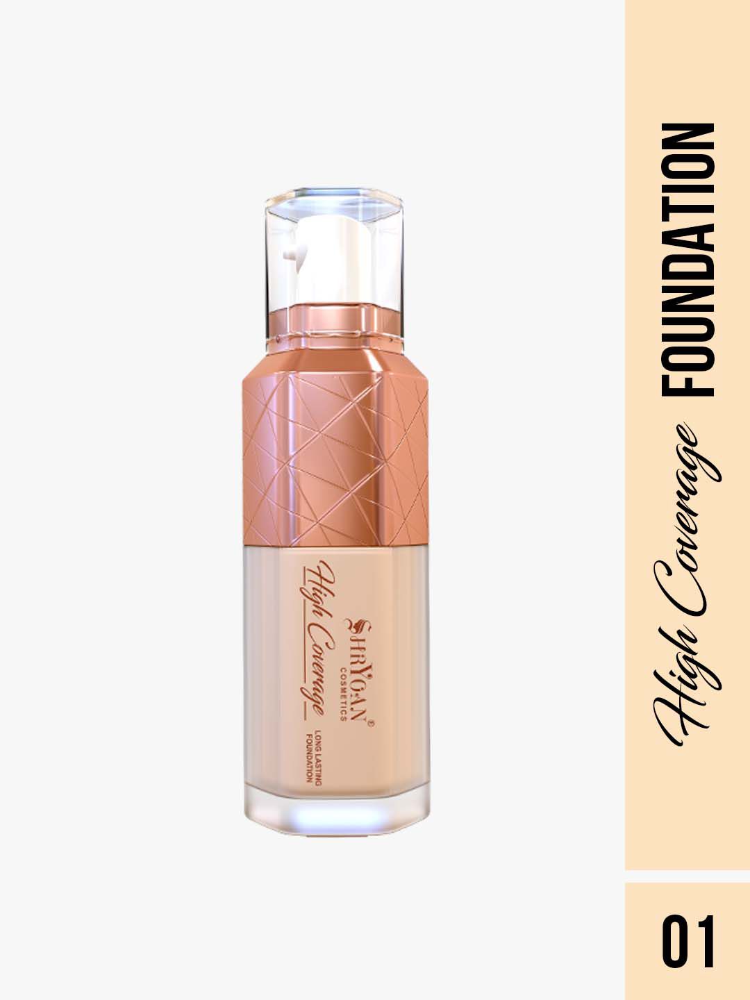 SHRYOAN High Coverage Long Lasting Foundation 50 g - Shade 01-picture-39
