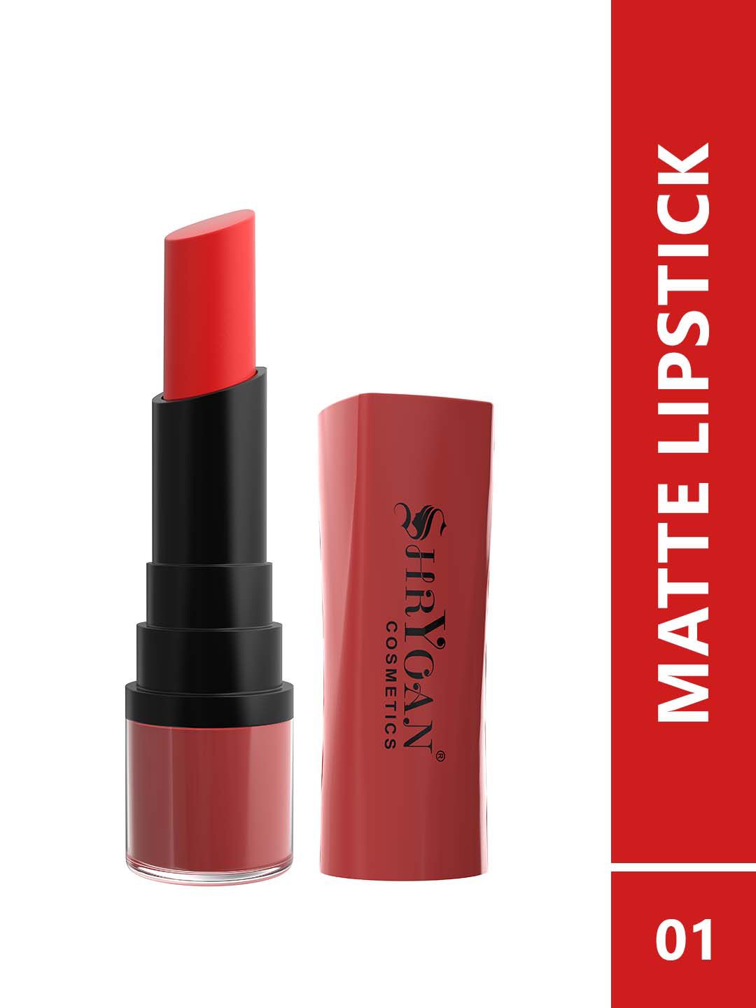 SHRYOAN Long-Lasting Lightweight Matte Lipstick 4.2 g-Indian Red-picture-47