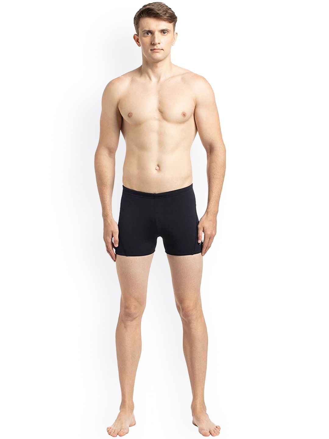 Speedo Men Navy Blue Solid Swim Shorts-image-17