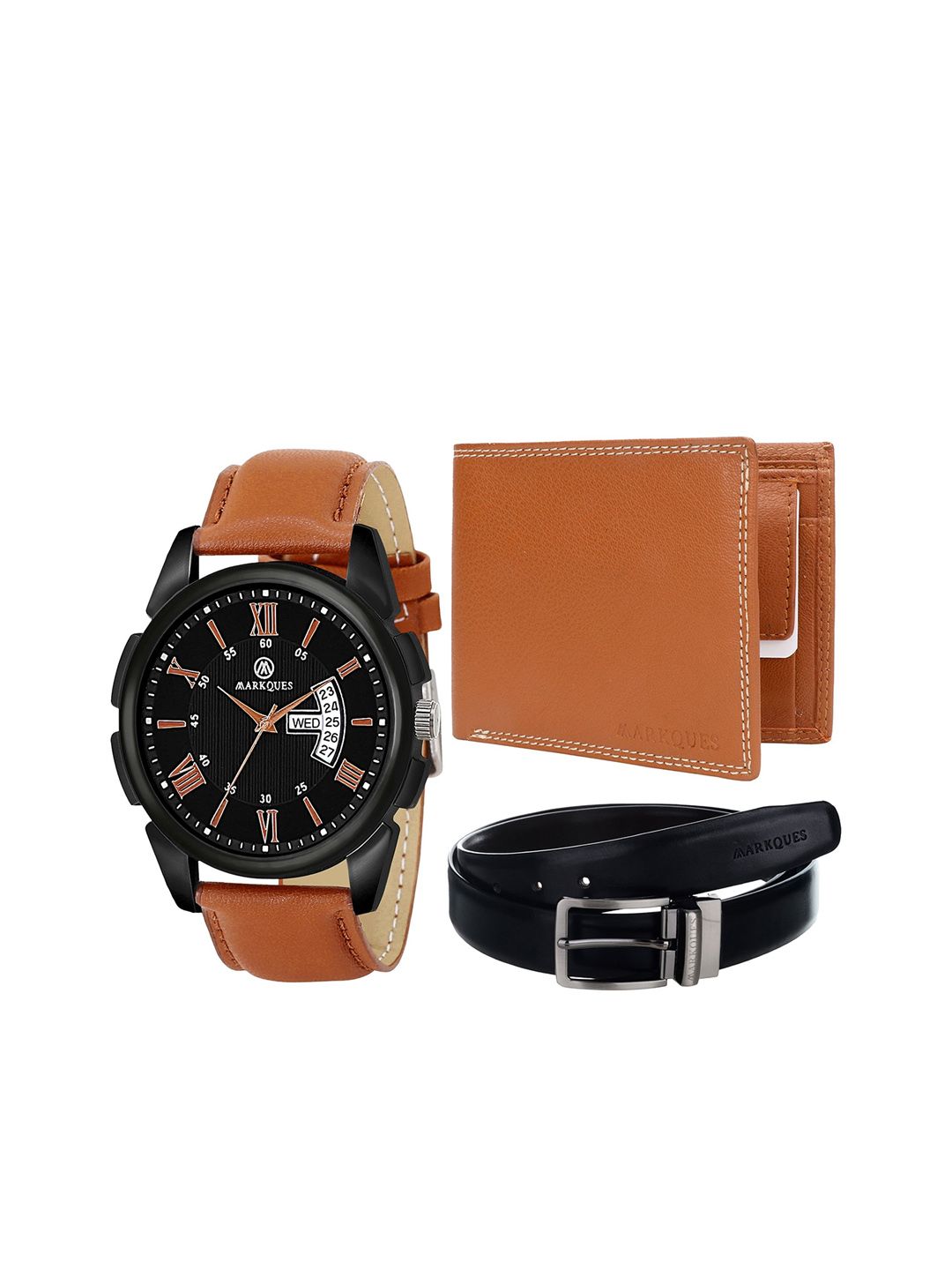 MARKQUES Men Solid Accessory Gift Set-picture-20