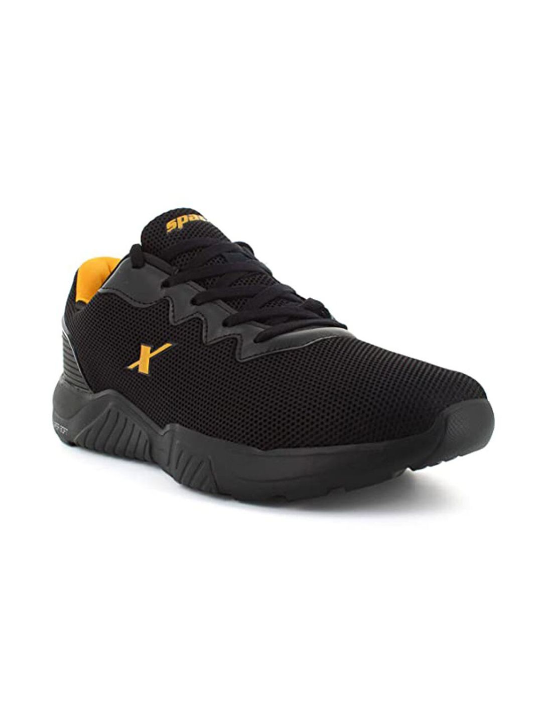 Sparx Men Black Mesh Running Non-Marking Shoes-picture-52