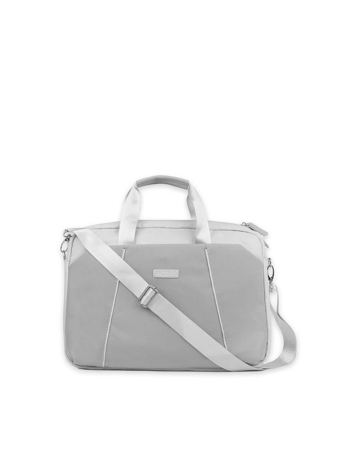 PROBUS Unisex Grey & White Laptop Bag-picture-24