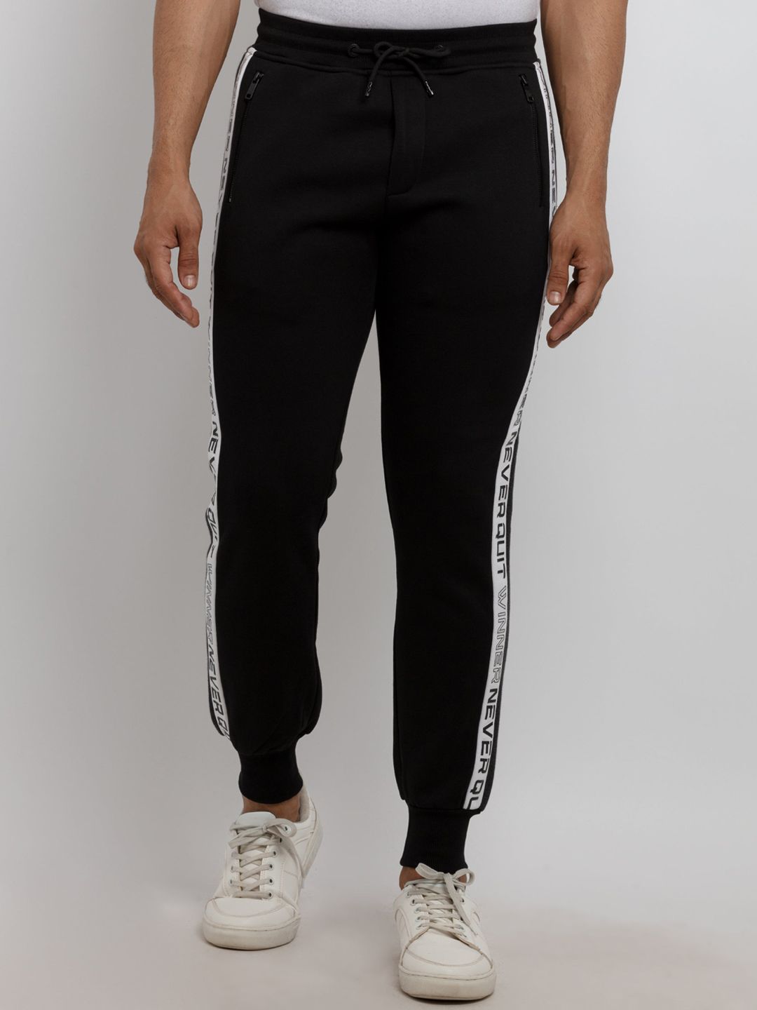 Status Quo Men Regular Fit Solid Jogger-picture-13