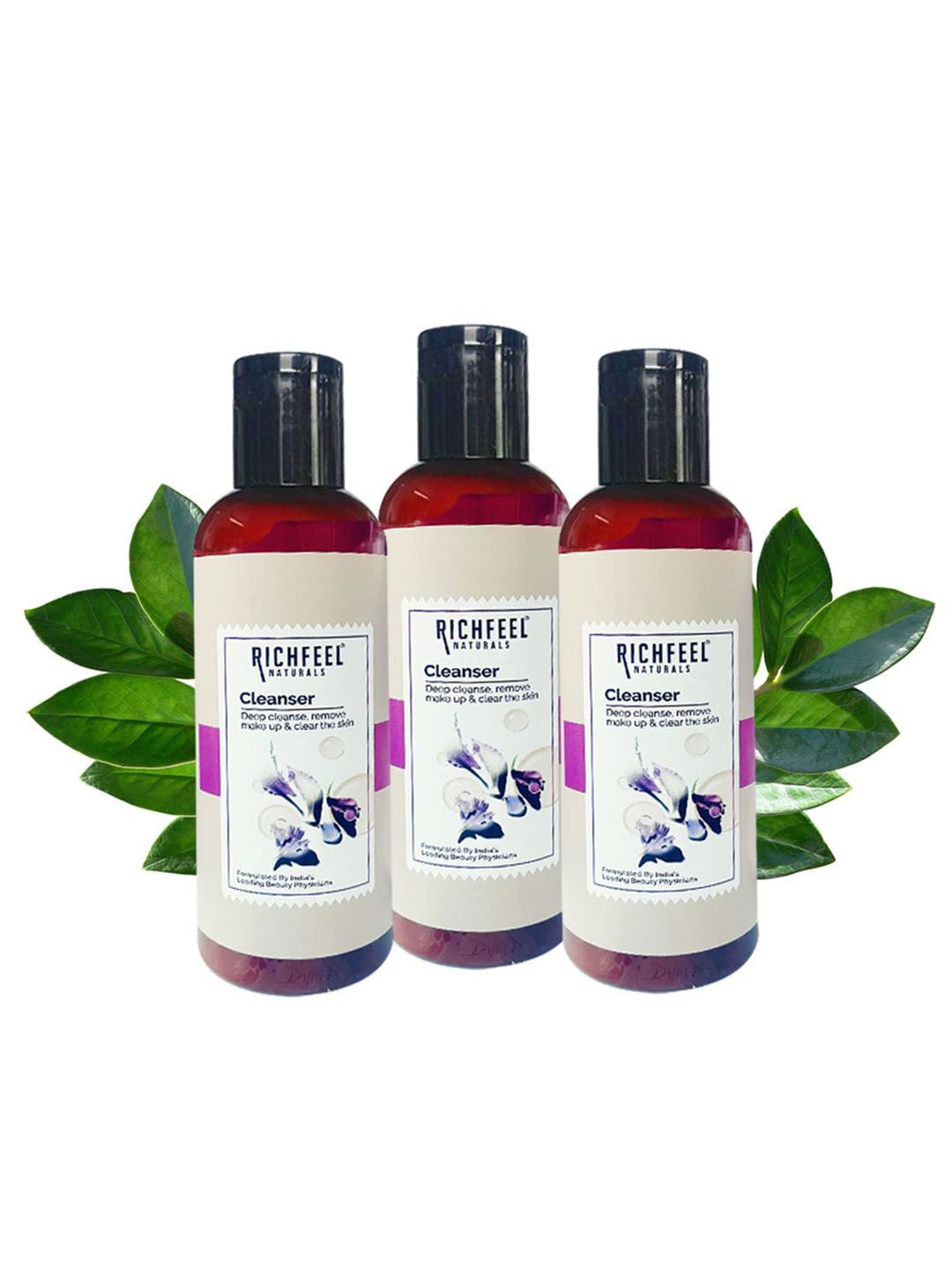 Richfeel Set of 3 Face Cleanser to Help Deep Cleanse - 100 ml Each-picture-47