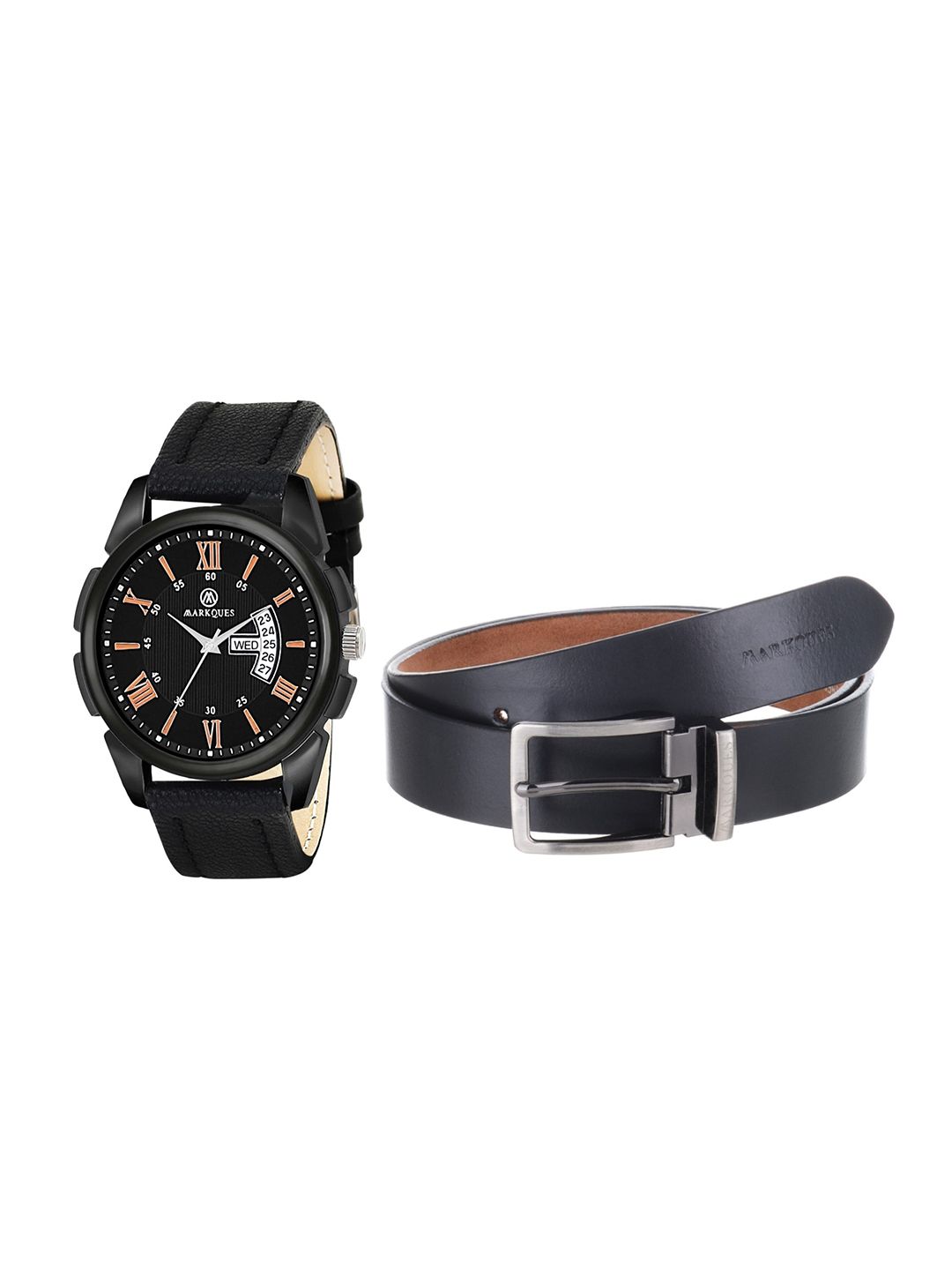 MARKQUES Men Solid Accessory Gift Set-picture-24