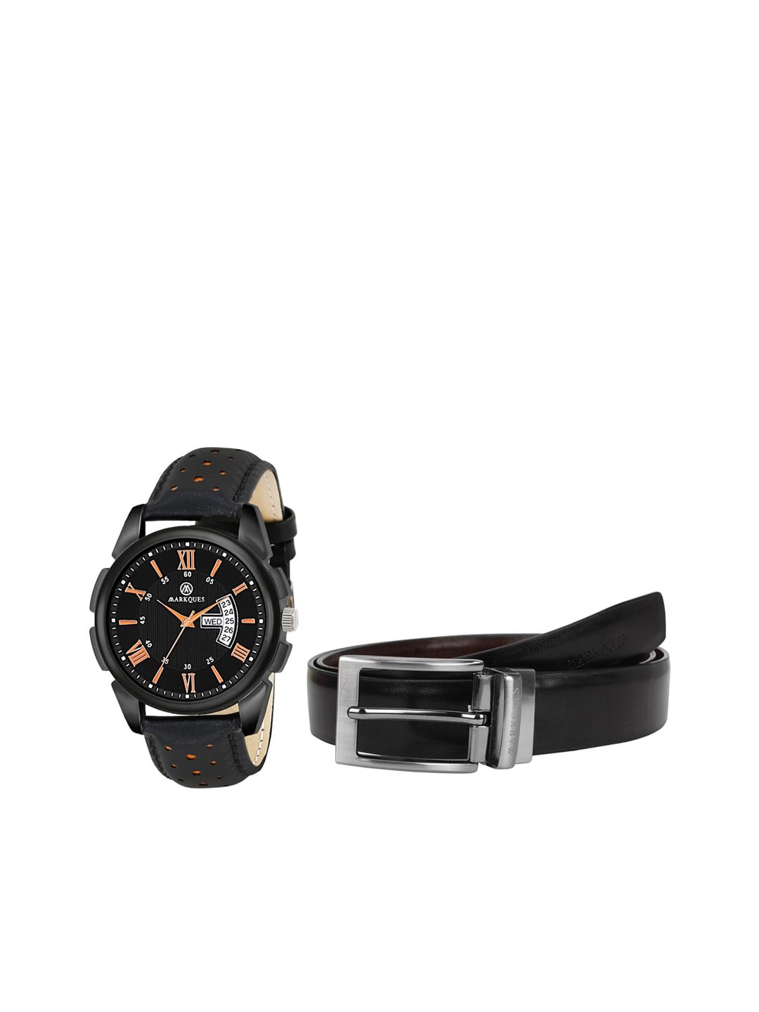 MARKQUES Men Solid Accessory Gift Set-picture-23