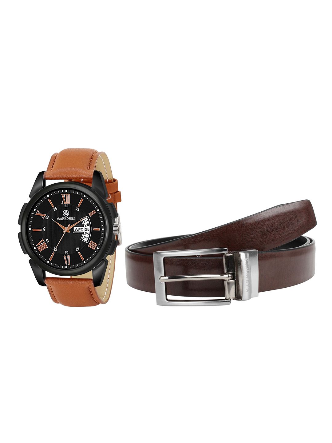 MARKQUES Men Solid Accessory Gift Set-picture-36