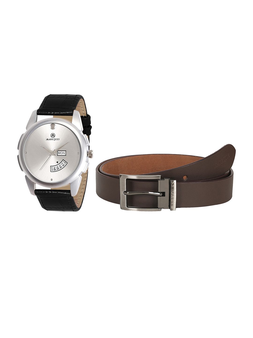 MARKQUES Men Solid Accessory Gift Set-picture-36