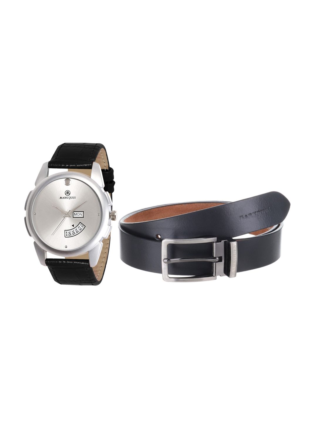 MARKQUES Men Solid Accessory Gift Set-picture-35