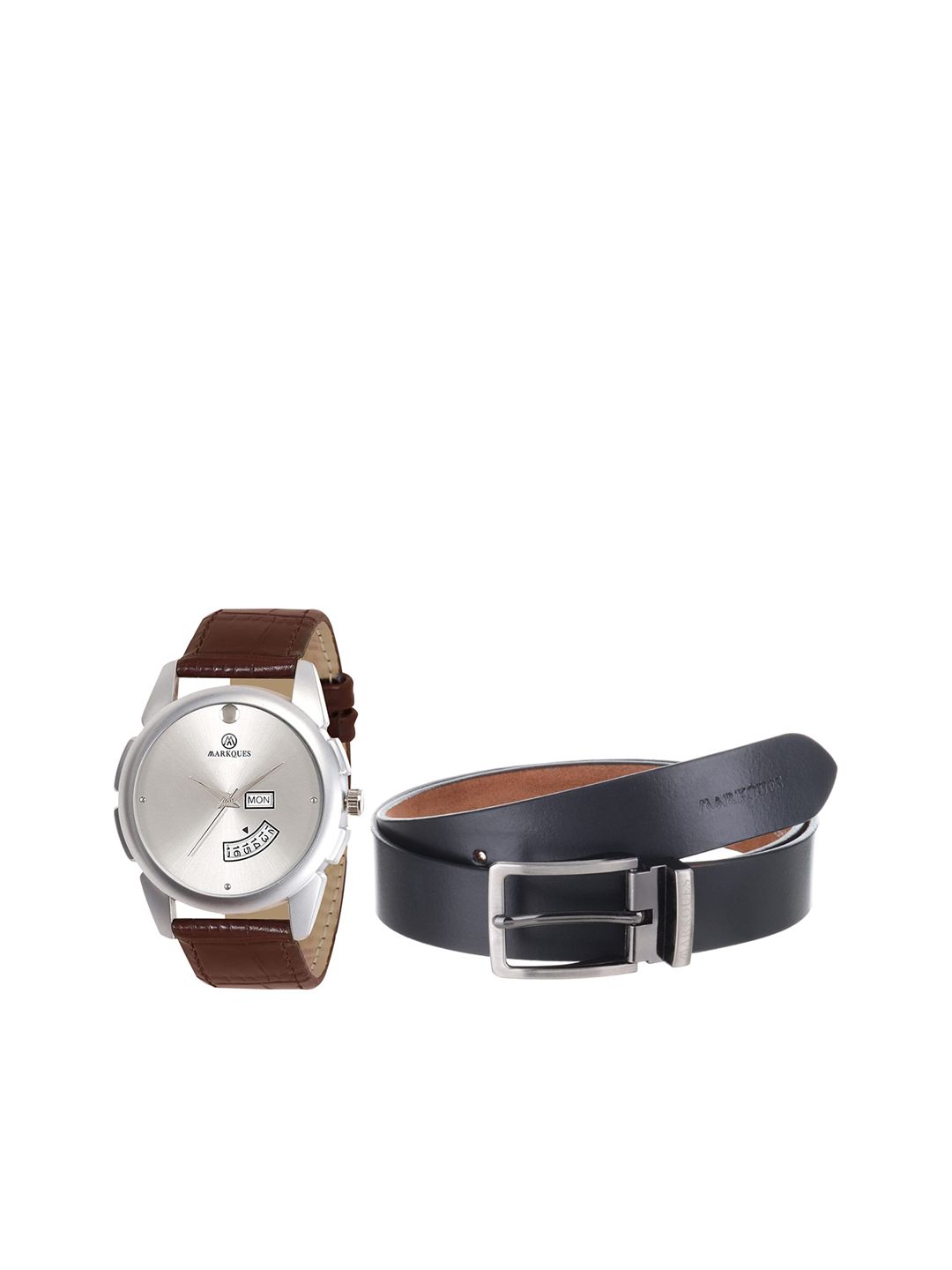 MARKQUES Men Solid Accessory Gift Set-picture-14