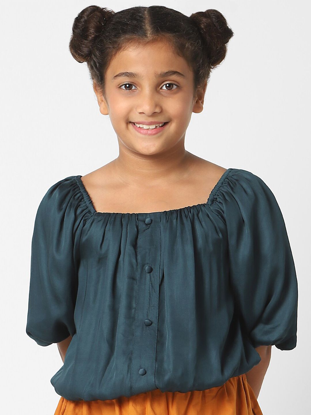 KIDS ONLY Girls Green Blouson Top-picture-33