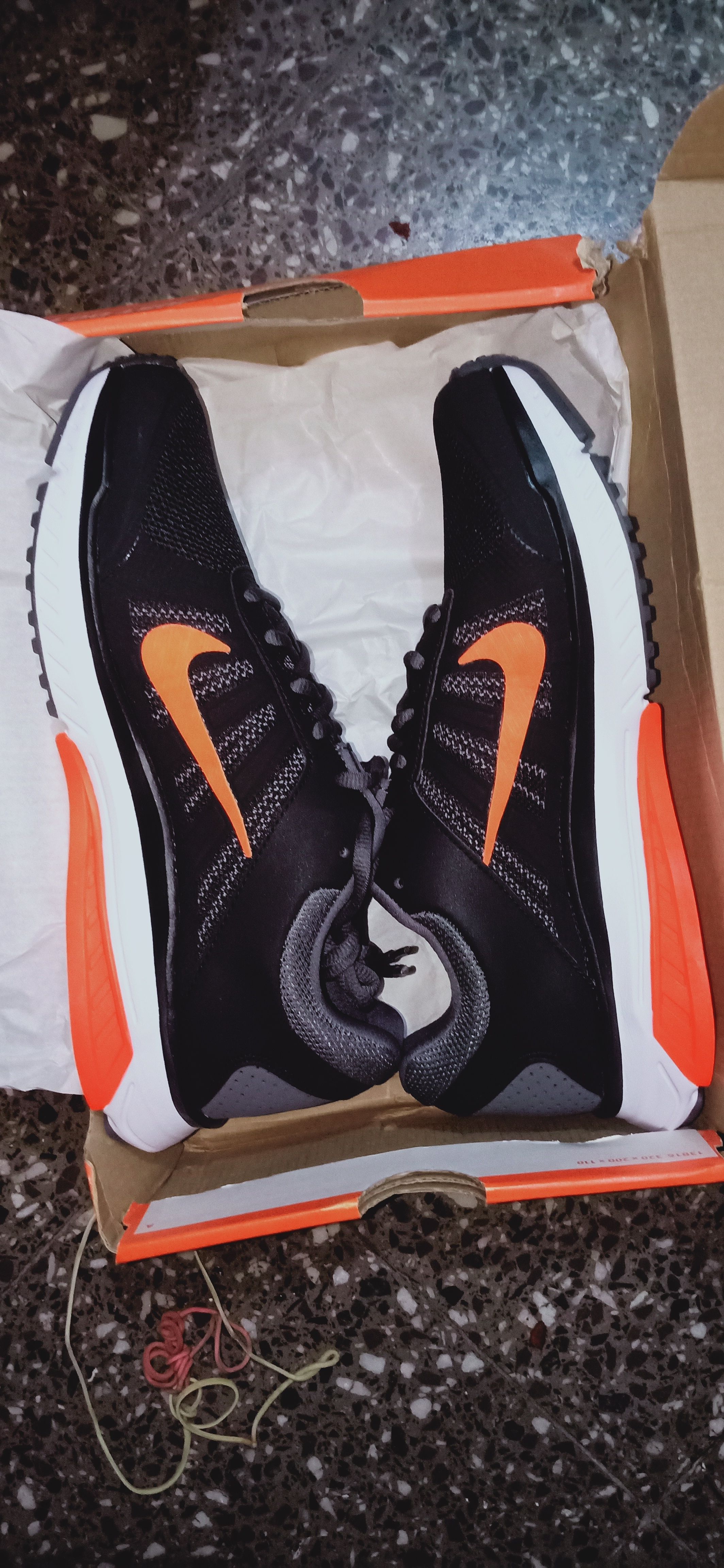 nike men black dart 12 msl running shoes