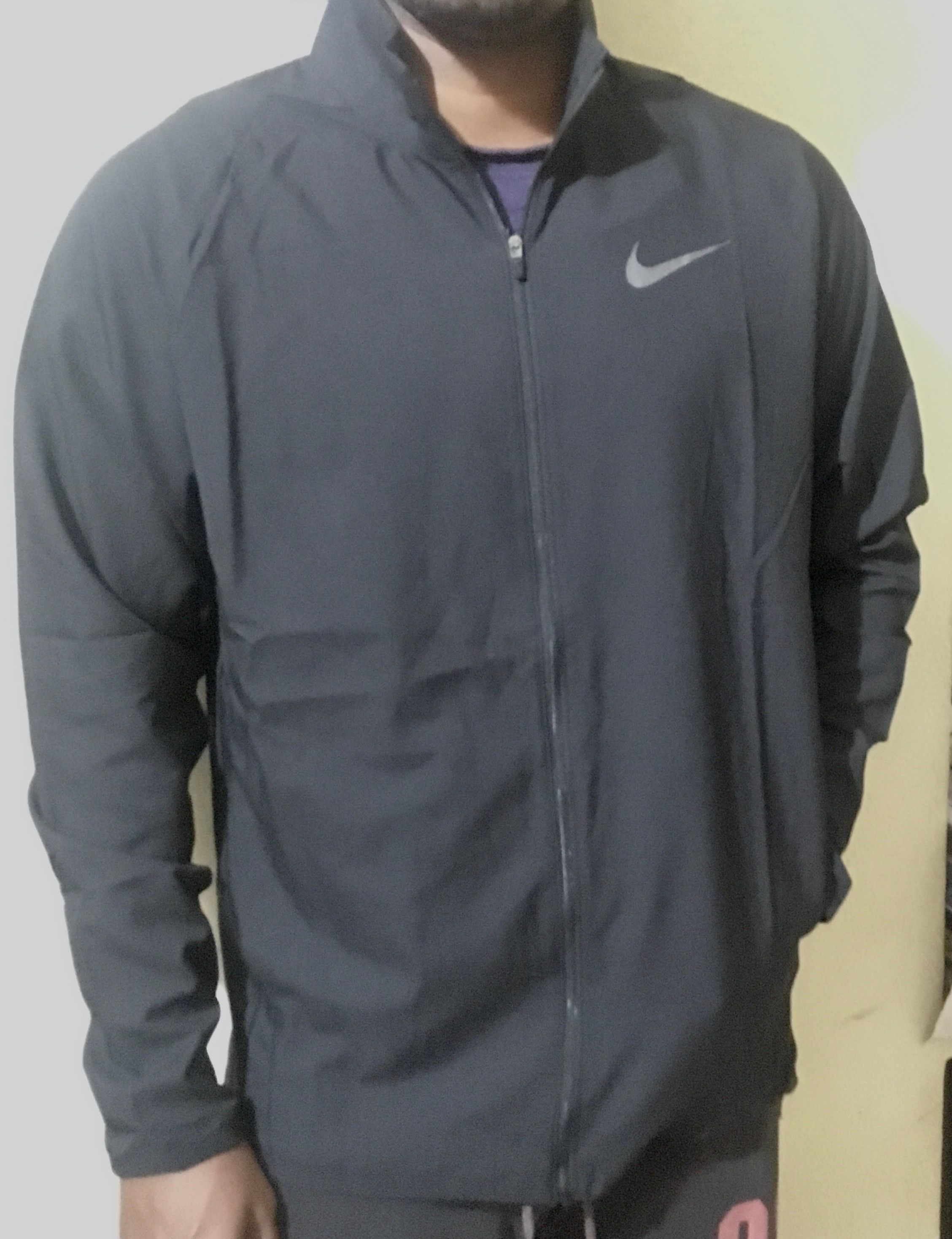 Bomber Jacket Nike Dri Fit Jacket India Buy Nike Men Black Solid