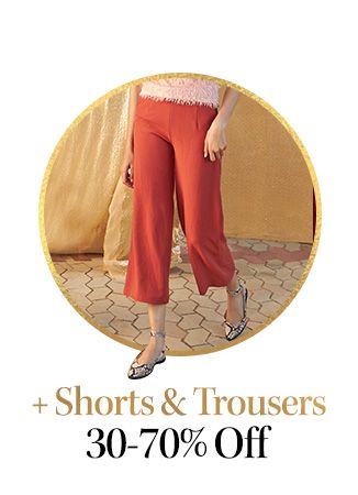 myntra.com - Get Up To 70% Discount on Shorts and Trousers
