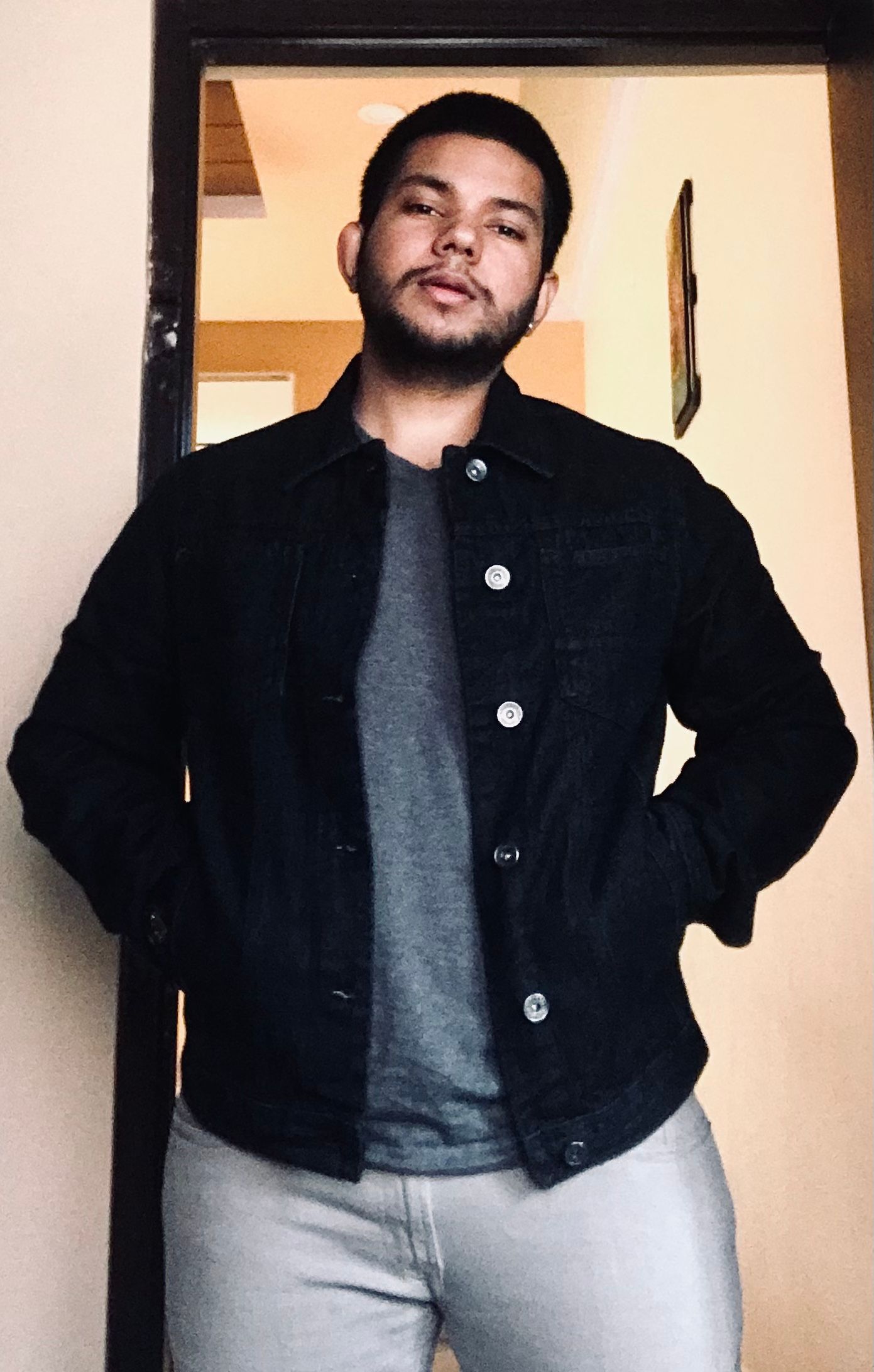 Buy Roadster Men Black Solid Denim Jacket - Jackets for Men