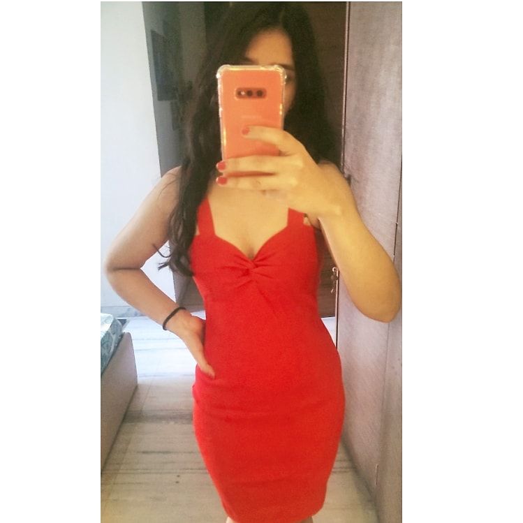 h and m red bodycon dress Women's H & M Red Bodycon Sleeveless Tank