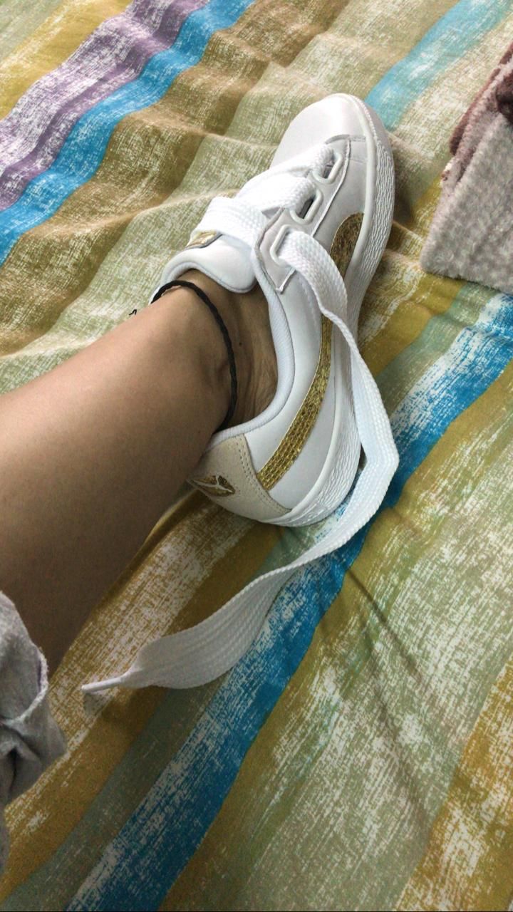 Heart Sneaker Puma Basket Heart On Feet Buy Puma Women Basket