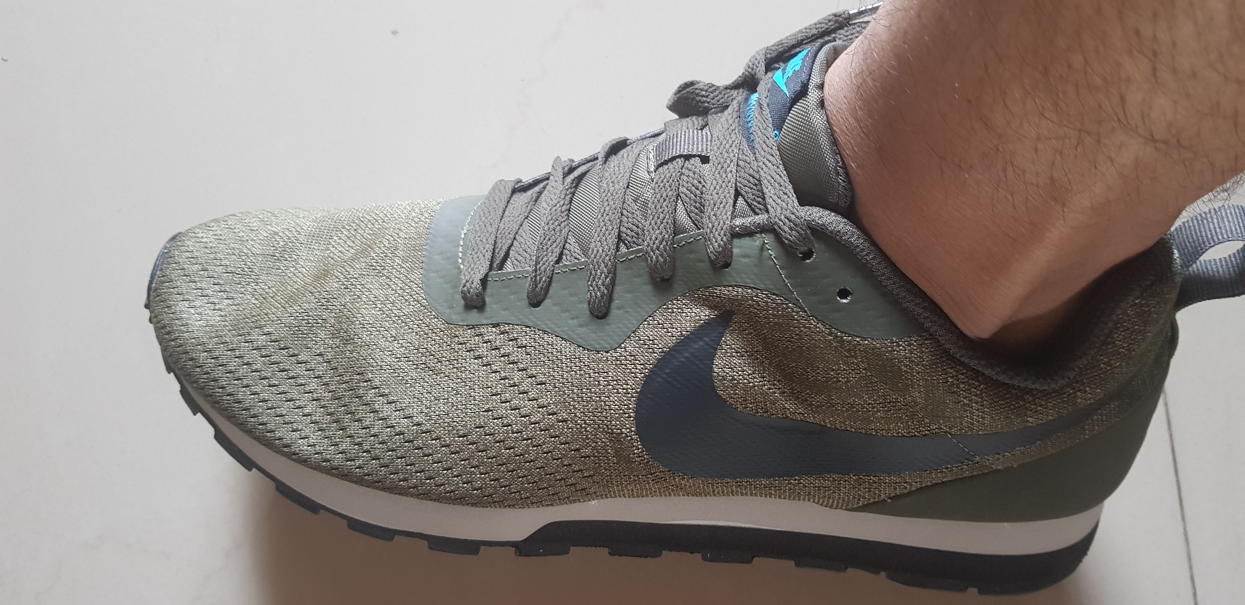 Buy Nike Men Green MD RUNNER ENG MESH Sneakers Casual Shoes