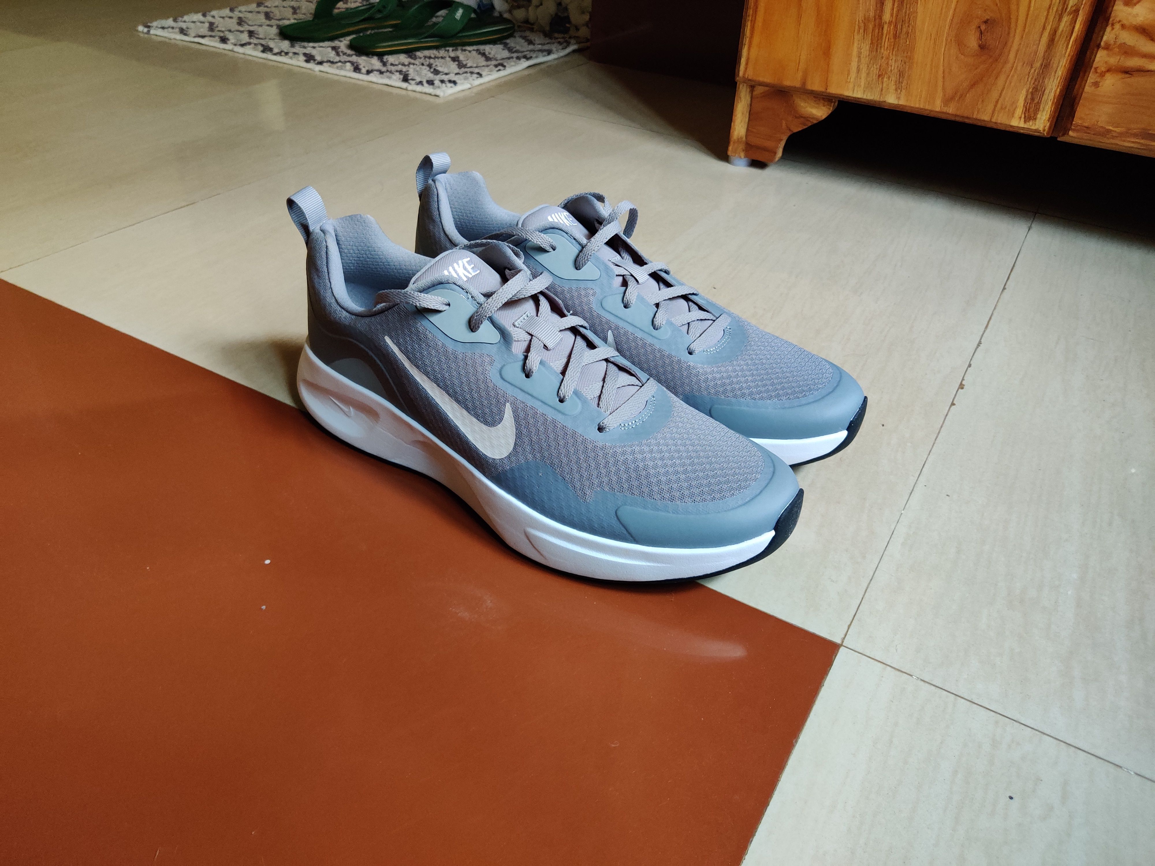 nike wearallday trainers grey