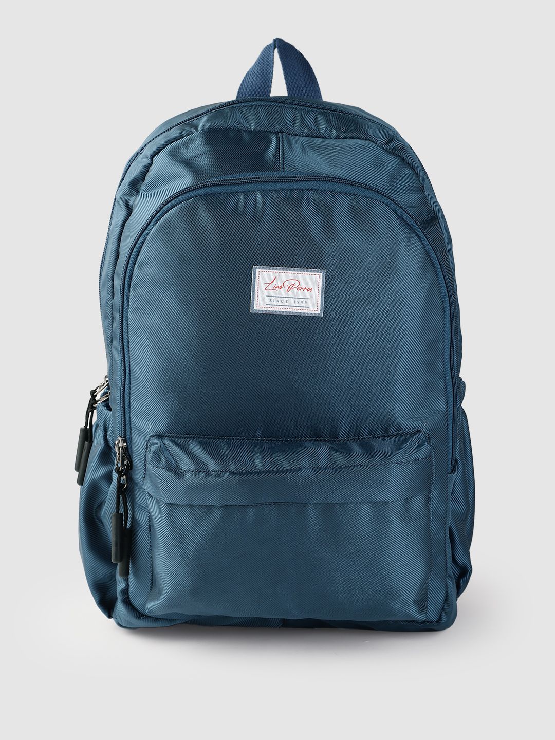 Lino Perros Women Teal Blue Solid Backpack- 28 Litres-picture-30