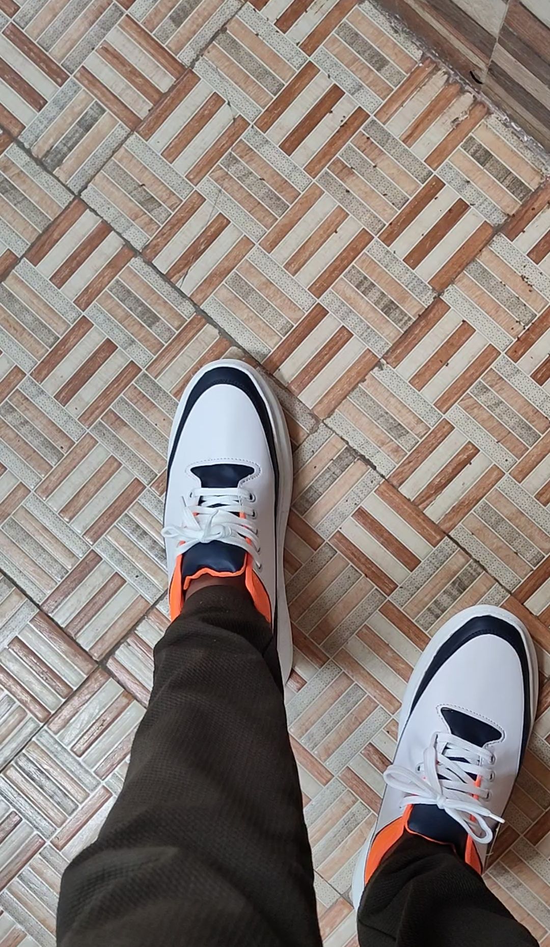 Buy Mactree Men White Colourblocked PU Sneakers - Casual Shoes for