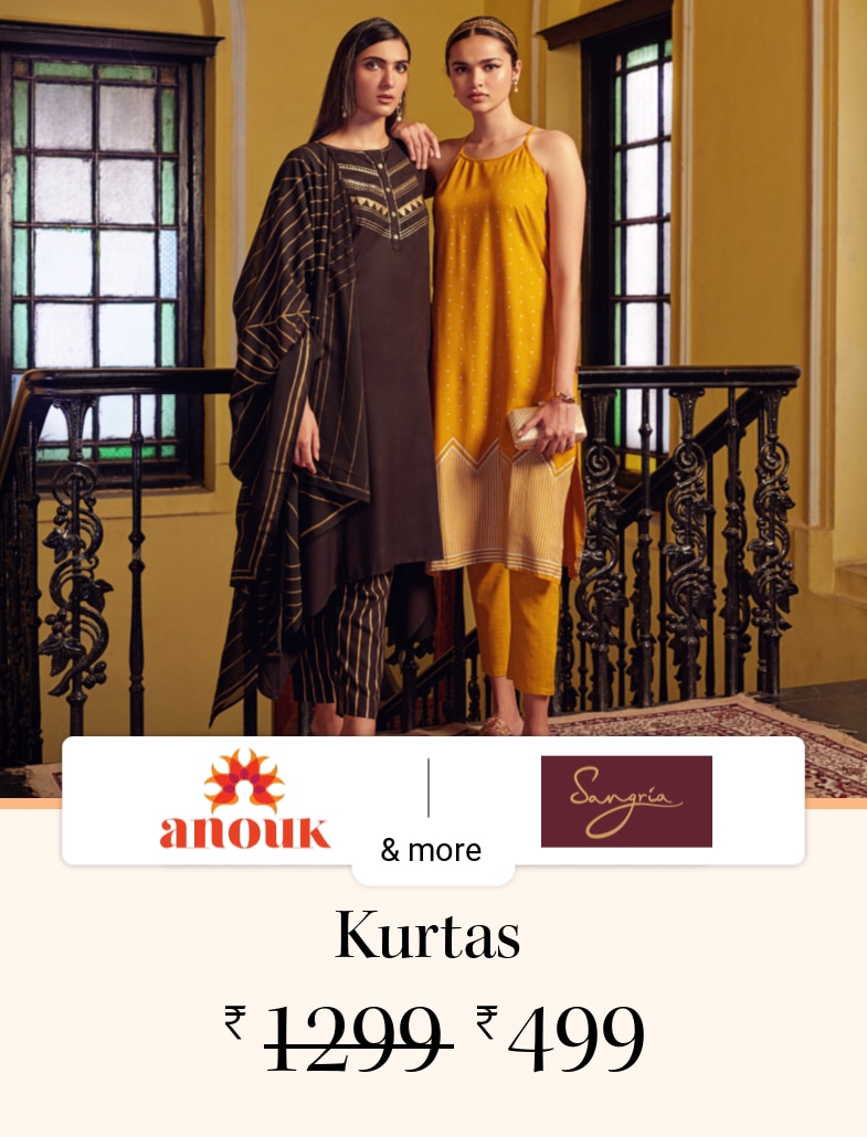 Myntra - Branded Women's Kurtas starting at just ₹499