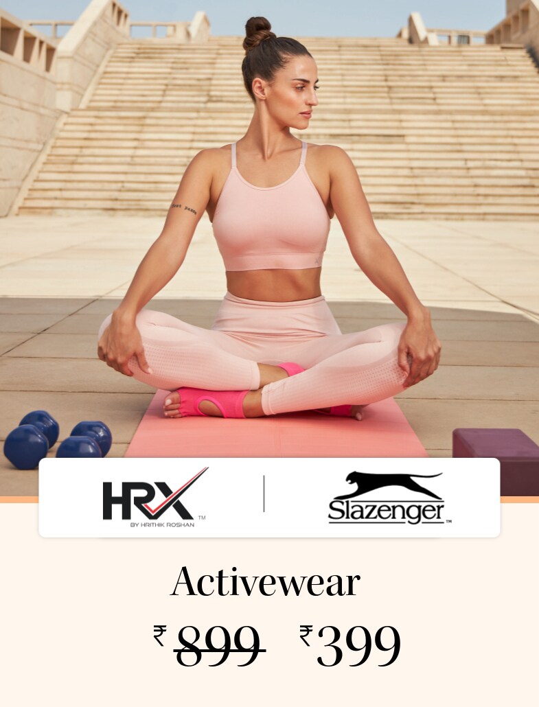 Myntra - Women's Activewear starting at just ₹399