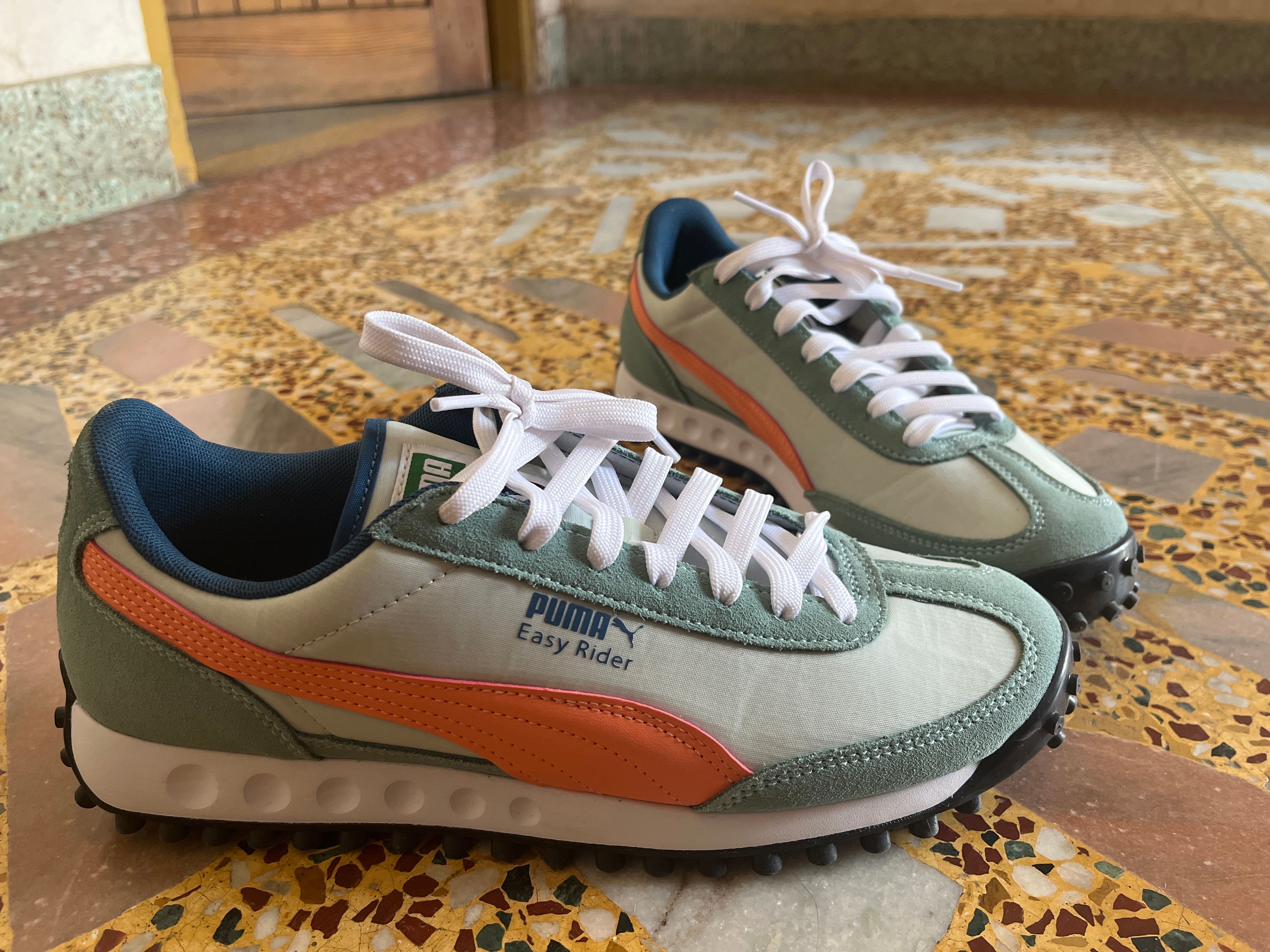 Buy Puma Unisex Blue Easy Rider II Trainers Casual Shoes for