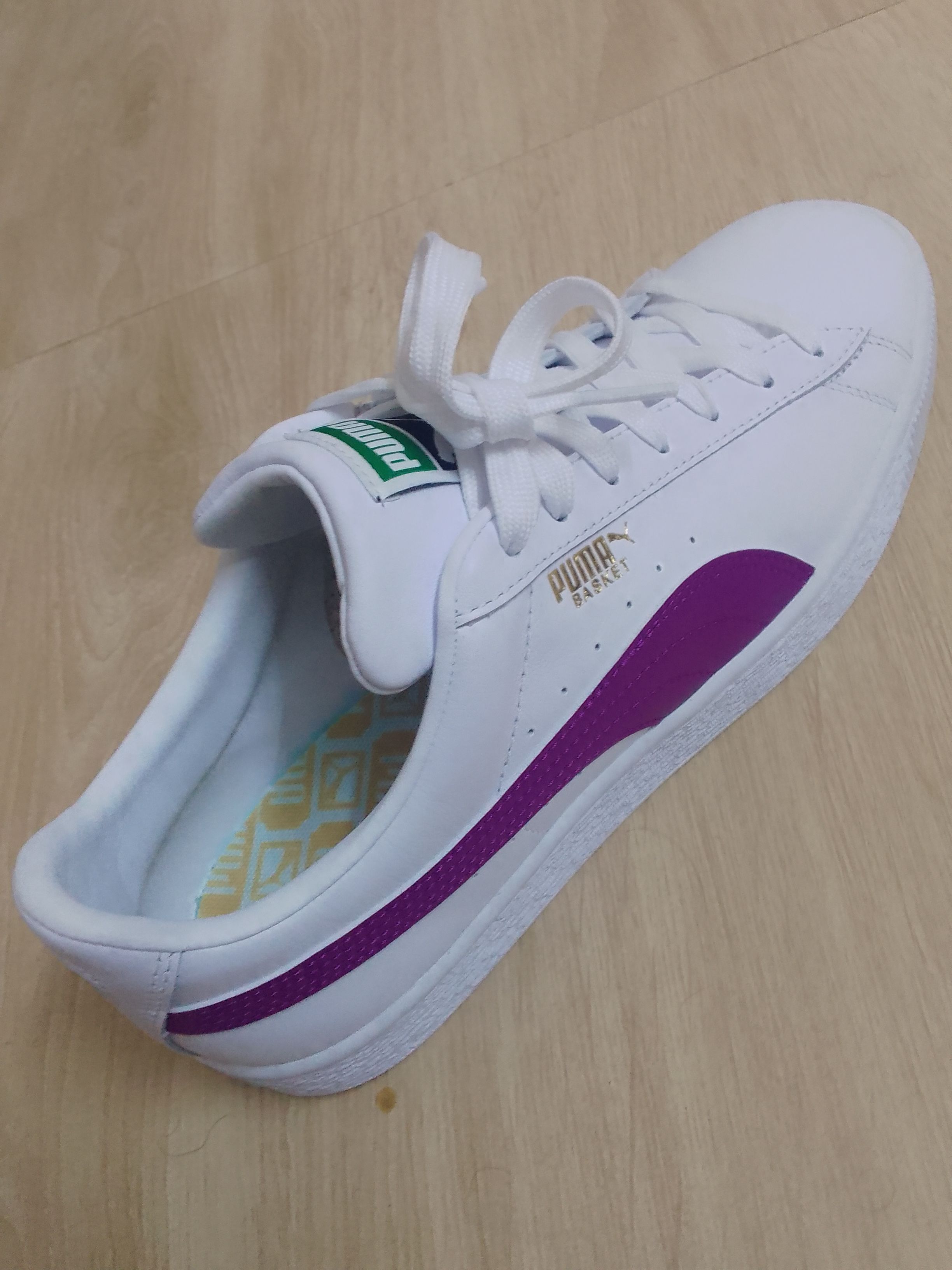 Purple Puma Suede Grape Kiss Buy Puma Men Basket Classic XXI - Main Image