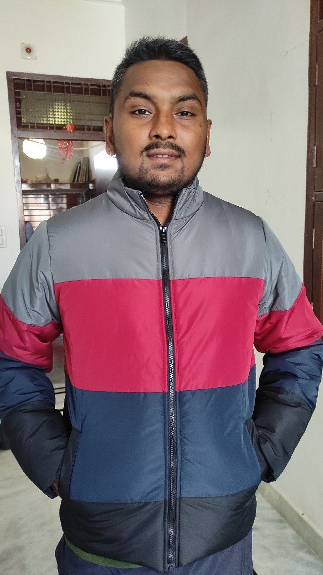 SimianRing 2way jacket RED/GRAY XLサイズ simianring XLサイズ 2way jacket RED/GRAY Men's Red and Grey